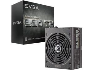 EVGA Supernova 850 T2, 80+ Titanium 850W, Fully Modular, ECO Mode, 10 Year Warranty, Includes Free Power On Self Tester, Power Supply 220-T2-0850-X1, 850 Watt