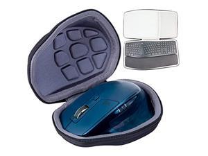 co2CREA Hard Case for Logitech Pebble M350 Mouse + MX Keys Mini Keyboard 