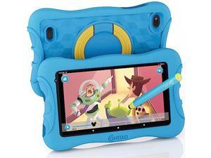 Contixo Kids Tablet V10 7inch HD Ages 37 Toddler Tablet with Camera Parental Control Android 10 32GB WiFi Learning Tablet for Children with Teachers Approved Apps and KidProof Case Blue