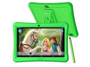 Contixo Kids Tablet K102 10inch HD Ages 37 Toddler Tablet with Camera Parental Control Android 10 64GB WiFi Learning Tablet for Children wTeachers Approved Apps and KidProof Case Green
