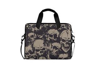 Laptop Bag for Women Men Messenger Bag for 15 156 16 inch Laptop Grunge Skulls Laptop Tote Bag Briefcase