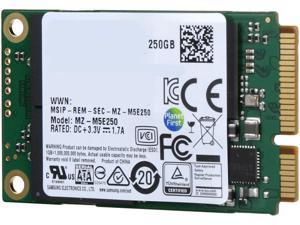 SAMSUNG 850 EVO mSATA 250GB SATA III 3D NAND Internal SSD Single Unit Version MZ-M5E250BW