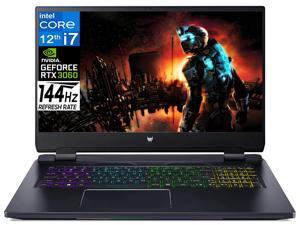 Acer Predator Helios 300 Gaming Laptop, 17.3" Full HD 144Hz 3ms IPS Display, 12th Gen Intel i7-12700H, 16GB DDR4  512GB PCIe SSD, GeForce RTX 3060 GPU, Backlit Keyboard, Bluetooth, Windows 11