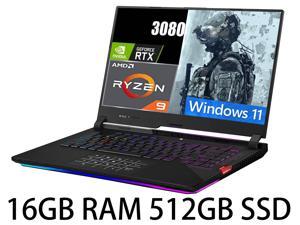 ASUS ROG Strix 15 Gaming Laptop 156 300Hz IPS Type FHD Display AMD Ryzen 9 5900HX 8 cores NVIDIA GeForce RTX 3080 16GB DDR4 512GB PCIe SSD OptiMechanical PerKey RGB KeyboardWindows 11