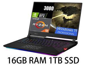 ASUS ROG Strix 15 Gaming Laptop 156 300Hz IPS Type FHD Display AMD Ryzen 9 5900HX 8 cores NVIDIA GeForce RTX 3080 16GB DDR4 1TB PCIe SSD OptiMechanical PerKey RGB Keyboard Windows 11 Pro