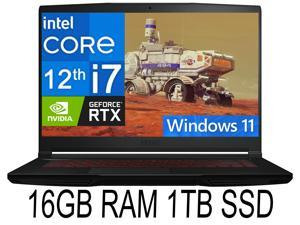 MSI GF63 Thin Gaming Laptop 156 FHDIPS 144Hz12th Gen Intel 10core i712650H GeForceRTX 4C50 16GB DDR4 1TB PCIe SSD Typec cooler Boost5 Windows 11