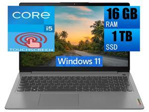 Lenovo Ideapad 3 15 Laptop 156 FHD 1920x1080 Touchscreen Intel Core i51135G7 4 cores Intel UHD Graphics 16GB DDR4 1TB PCIe SSD WiFi with Bluetooth 50 Windows 11