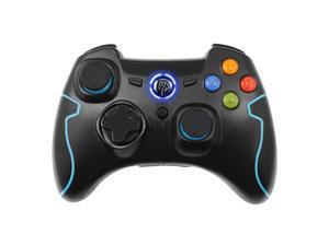 Wireless Game Controller, 2.4G Wireless Gamepad Joystick PC, Dual Vibration, Support PC (Windows XP/7/8/8.1/10) and PS3, Android, Vista, TV Box/Android Phones, Tablets