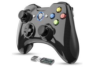 EASYSMX Wireless Gaming Controller, Dual-Vibration Joystick Gamepad Computer Game Controller for PC Windows 7/8/10, PS3, Android TV, Switch