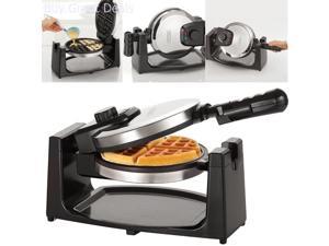 Hamilton Beach 4-Waffle Belgian-Style Waffle Baker Black/Stainless Steel  26020 - Best Buy