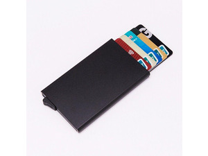 Mens RFID Blocking Slim Money Clip Carbon Fiber Wallet ID Credit Card Holder New