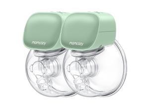 Momcozy Double Wearable Breast Pumps, S9 Portable Electric Breast Pump 24mm Green
