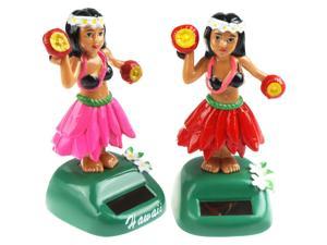 HAWAII Hula Girl Movable DANCING Dashboard DOLL Hawaiian SOLAR POWERED 