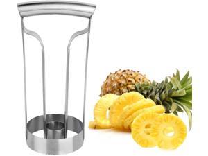 Pineapple Corer - Full Stainless Steel Pineapple Peeler, Pineapple Cutter, Fruit Core-Pulling Machine, for Kitchen Tool
