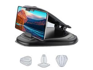 Car Phone Mount Dashboard,Prevent Screen Reflection Dashboard Phone Holder,Car Phone Mount,Cell Phone Holder for Car Dashboard,Compatible with iPhone Samsung Android Smartphones GPS Devices