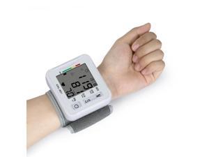 TAKROL KWL-W01 Portable Wrist Blood Pressure Monitor Digital LCD Display Wrist Cuff Sphygmomanometer