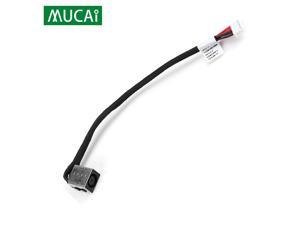 DC Power Jack with cable For Dell Inspiron 14 15 7466 7467 7567 7556 7566 P65F P78G laptop DC-IN Flex Cable 0NKKV9 DC30100YA00