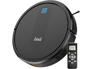 INSE Robot Vacuum Cleaner, Robotic Vacuum with 2000Pa Powerful Suction Upgraded Brushless Motor, Ultra Quiet Self Charging Vacuum Cleaner - E6