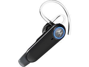 Motorola Bluetooth Earpiece HK500+ In-Ear Wireless Mono Headset with Mic for Clear Phone Calls - IPX4 Sweat Resistant, Smart Touch/Voice Control, Noise Cancelling Microphone, Multipoint Connectivity