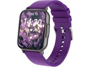 Smart Watch, Women Fitness Tracking Watch, Phone Incoming Call SMS Notifications, Men Activity Tracking Smart Watches, Weather Forecasts, Health Watches with 8 Sports Modes for Android Iphone Phones
