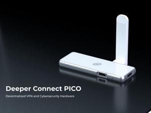 Deeper Connect Pico + Wi-Fi Adapter - the one and only decentralized VPN (DPN) and cybersecurity hardware $0 Subscription for LIFE!