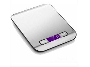 Kitchen Scale Digital Food Scales Bascula Electronic Cooking Scale Weight Touch Screen Glass Top Diet 5kg/11Lbs Accuracy 5 Core K 53