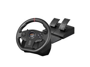 Gaming Steering Wheel PXN V900 270900 Racing Wheel with Pedals Paddle Shifter Vibration Feedback Wheel for PC PS3 PS4 Xbox One Xbox Series XS Nintendo Switch Android TV