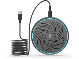 Conference USB Microphone, ANSTEN Omnidirectional Condenser PC Mic Pick Up Voice 10ft,Ideal for Video Conferencing Recording, Skype, Online Class, Court Report, Compatible with Mac OS X Windows