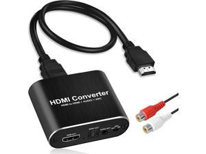 avedio links 4K60Hz HDMI Audio Extractor HDMI to HDMI  Optical Toslink SPDIF  35mm AUX Stereo Audio Out HDMI Audio Converter Adapter Splitter Support HDCP14 Full HD 1080P 3D