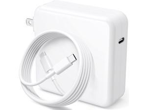 Mac Book Pro Charger - 120W USB C Charger Power Adapter for MacBook Pro 13, 14, 15, 16 Inch, MacBook Air 13 Inch 2021/2020/2019/2018, iPad Pro and All USB C Device, Included 6.6ft USB-C to C Cable