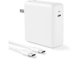 MacBook Pro Charger,100W USB C Charger for MacBook Pro 16, 15, 14, 13 Inch, MacBook Air Charger USB-C Laptop Charger for Mac Book Pro Air 2022 (M2)/2021/2020/2019/2018, 6.6ft 5A USB C to C Cable