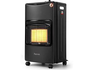 Panven Outdoor Propane Patio Heater, 18,000 BTU Portable LP Gas Infrared Heater for Garage, Camping, Outside, Suitable for 20lb 30lb Propane Tank