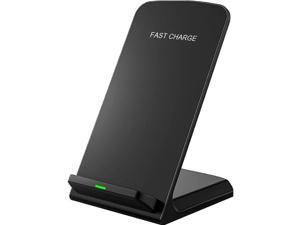 UrbanX Wireless Charger Stand QiCertified for Samsung galaxys S10e 10W FastCharging No AC Adapter  Black