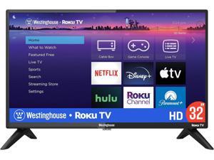 Westinghouse Roku TV  32 Inch Smart TV 720P LED HD TV with WiFi Connectivity and Mobile App Flat Screen TV Compatible with Apple Home Kit Alexa and Google Assistant 2023 Model