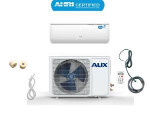 AUX 24,000 BTU 230-Volt, Ductless Air Conditioner Mini Split with Heat Pump, Wi-Fi Control, 17 SEER, 2Ton, 12ft lineset, Wall Mount