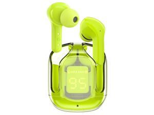 Bluetooth Earbuds ACEFAST T6 Wireless Earphones LED Display Sports Headsets Green