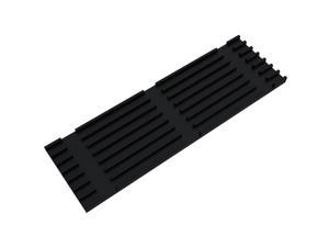Thin 3mm M.2 2280 SSD Heatsink Cooler, with Silicone Thermal Pads, Cooling for PC Computer PS5 M.2 NVMe SSD or M.2 SATA SSD, Black.