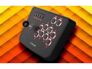 Wired Arcade Fight Stick, PXN Street Fighter Arcade Game Fighting Joystick with USB Port, with Turbo & Macro Functions, Compatible with PS3 / PS4 / Xbox ONE/Series S/X / Nintendo Switch / PC Windows.