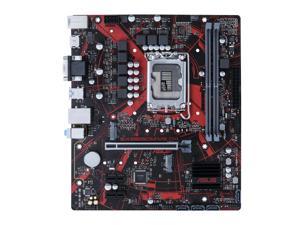 ASUS EX-B660M-V5 D4 mainboard Intel® B660 (LGA 1700) mATX motherboard with PCIe® 4.0, 8 power stages, Realtek 1 Gb Ethernet, HDMI®, D-Sub, USB 3.2 Gen 1, DDR4 5333 (OC), luminous anti-moisture coating