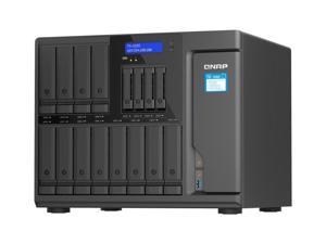 QNAP TS-1655-8G 16-Bay web server Desktop 16-bay large-capacity hybrid storage 2.5GbE NAS, octa-core performance is excellent, long-term support models