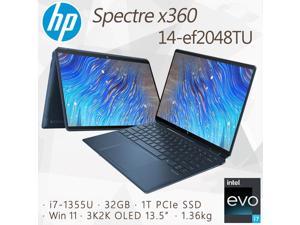 HP Specter x360 2023 model Business Office Flip Touch Tablet Laptop i71355U32G1TB PCIe SSDWin11 3K2K135