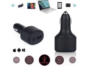 Stimula Lifestyle 108W 2 Port USB-C & QC 3.0 USB MacBook Pro iPad Pro iPhone 10 11 12 13 PC Quick Charge Cigarette Car Lighter Charger Power Adapter Inverter