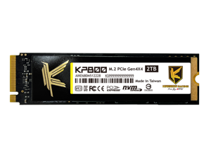 KINGSMAN KP800 M.2 NVMe PCIe Gen4*4 2280 2TB Internal Solid-State Drive (SSD) / Works with PC and PS5 / R/W Up to 7,500/6,500/s MB/s