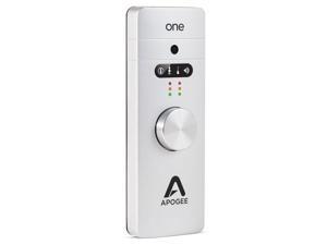 Apogee One - Audio Interface for Vocals and Instruments with Built In Studio Quality Condenser Microphone
 For iOS, Mac & Windows PC, Headphone DAC for audiophiles. 
Made in USA (Silver)