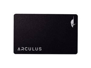 The Arculus&reg; Card: The More Secure Crypto & NFT Cold Storage Wallet. The Safer Way to Store Bitcoin, Ethereum, NFTs & Many More Coins. Sleek Metal Card