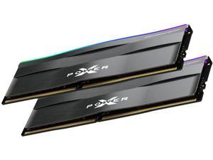 Silicon Power DDR4 32GB (16GBx2) Zenith RGB RAM Gaming 3200MHz (PC4 25600) 288-pin C16 1.35V UDIMM Desktop Memory Module - Low Voltage SP032GXLZU320BDD
