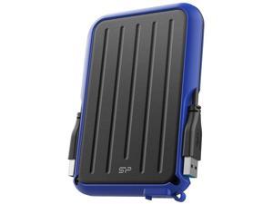 Silicon Power 2TB Game Drive External Hard Drive A66, Compatible with PS5 PS4 Xbox One PC and Mac - Blue