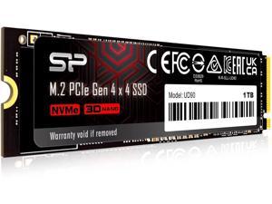 Silicon Power 1TB UD90 NVMe 4.0 Gen4 PCIe M.2 SSD R/W up to 5,000/4,800 MB/s