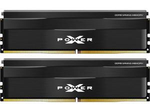 Silicon Power DDR5 32GB (2x16GB) Zenith 6000MHz (PC5-48000) 288-pin CL30 1.35V UDIMM Desktop Memory Module RAM SU032GXLWU60AFDESK Black