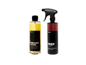 Proje Ceramic Coating Essential Kit
Includes :
(1) 16 Oz Bottle Prep Spray - Prepare your paintwork for a coating or sealant
(1) 16 Oz Bottle Ceramic Coating - Clear Coat protectant and hydrophobic